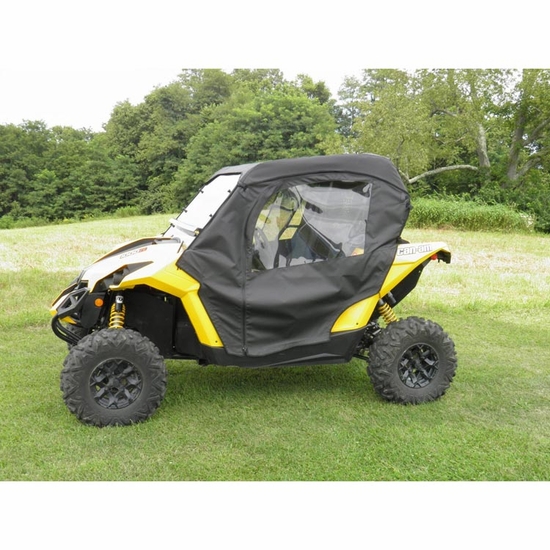 3 Star Black Soft Full Doors - Can Am Maverick