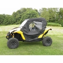 3 Star Black Soft Full Doors - Can Am Maverick