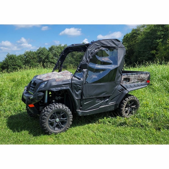 3 Star Black Soft Full Doors - CF MOTO UForce 500, 800 - alt image 0