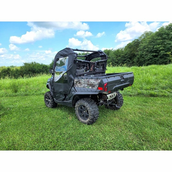 3 Star Black Soft Full Doors - CF MOTO UForce 500, 800 - alt image 1