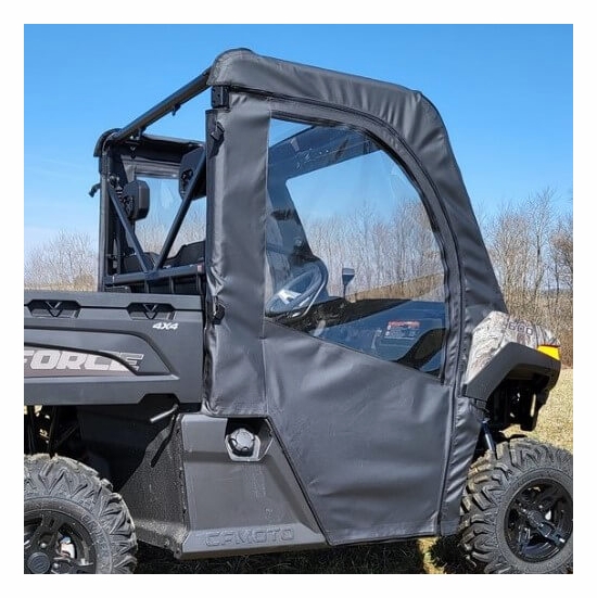 3 Star Black Soft Full Doors - CF Moto UForce 600 - alt image 0