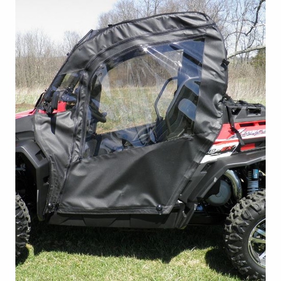 3 Star Black Soft Full Doors - CF Moto ZForce 500, 800, 800EX, 1000