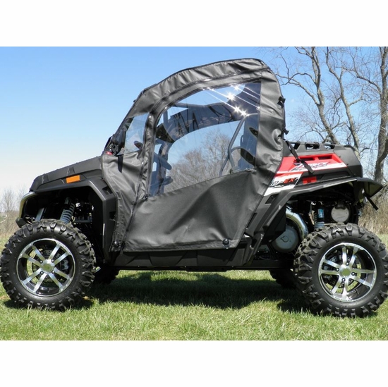 3 Star Black Soft Full Doors - CF Moto ZForce 500, 800, 800EX, 1000 - alt image 0