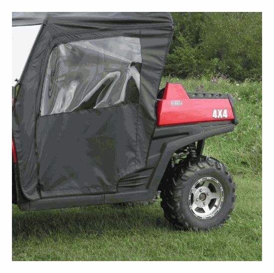 3 Star Black Soft Full Doors - Hisun HS 500, HS 700 - alt image 0