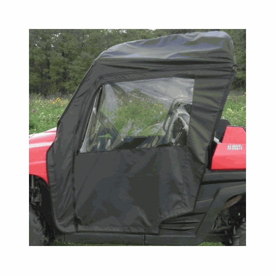 3 Star Black Soft Full Doors - Hisun HS 500, HS 700