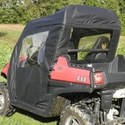 3 Star Black Soft Full Doors - Hisun HS 800, Strike 550, Massimo MSU 800