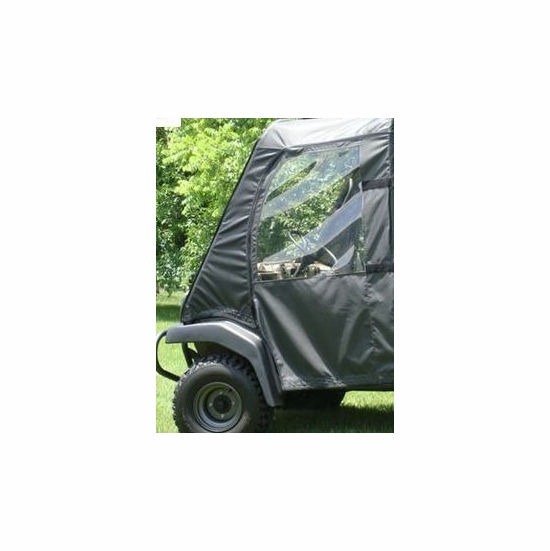 3 Star Black Soft Full Doors - Kawasaki Mule 3000, 3010