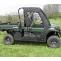 3 Star Black Soft Full Doors - Kawasaki Mule Pro-FX, DX
