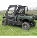 3 Star Black Soft Full Doors - Kawasaki Mule Pro-FX, DX