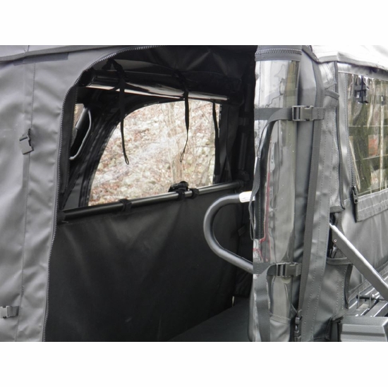 3 Star Black Soft Full Doors - Kawasaki Mule Pro-FXT, DXT - alt image 4