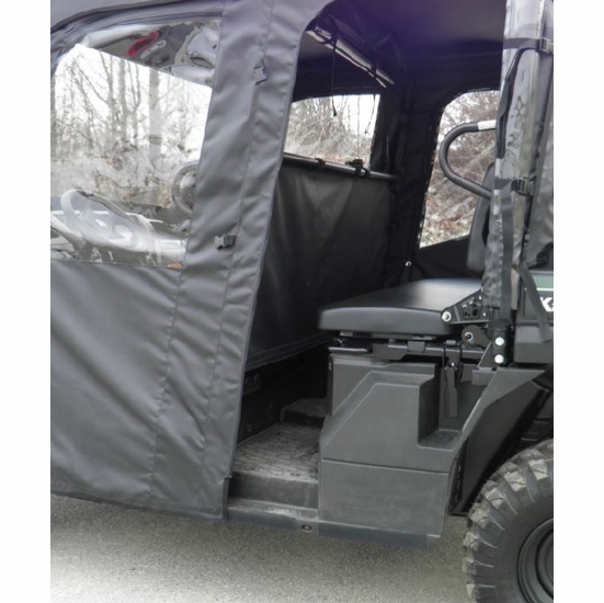 3 Star Black Soft Full Doors - Kawasaki Mule Pro-FXT, DXT - alt image 5