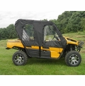 3 Star Black Soft Full Doors - Kawasaki Teryx4