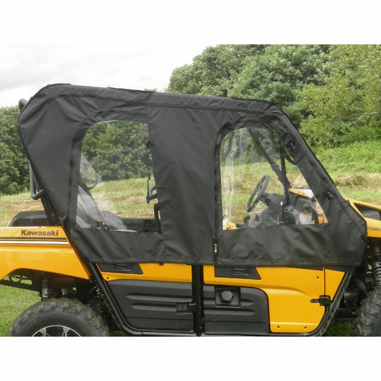 3 Star Black Soft Full Doors - Kawasaki Teryx4 - alt image 2