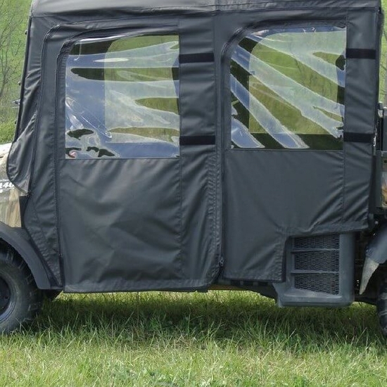 3 Star Black Soft Full Doors - Kubota RTV 1140
