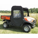 3 Star Black Soft Full Doors - Kubota RTV 400, 500