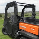 3 Star Black Soft Full Doors - Kubota RTV 900