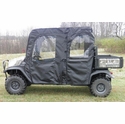 3 Star Black Soft Full Doors - Kubota RTV X1140