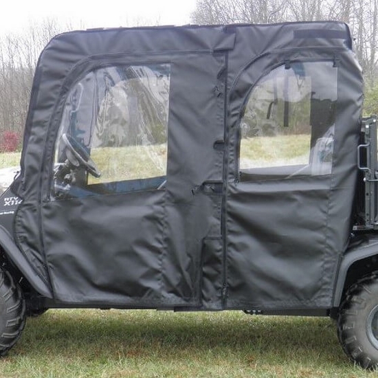 3 Star Black Soft Full Doors - Kubota RTV X1140