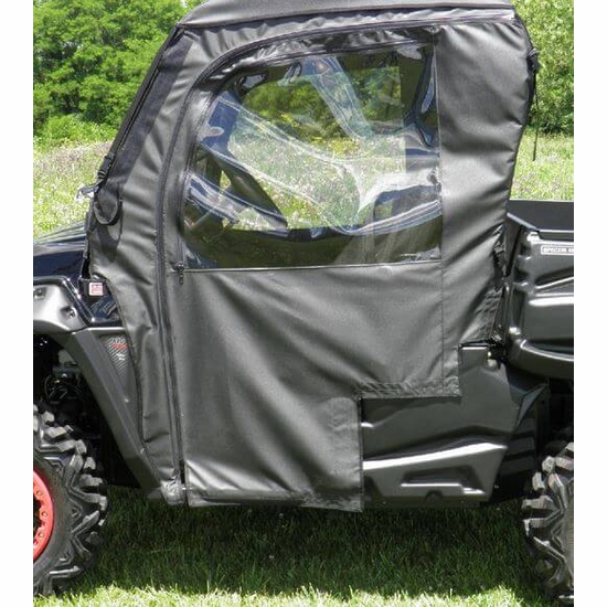 3 Star Black Soft Full Doors - Mahindra mPact XTV - alt image 0