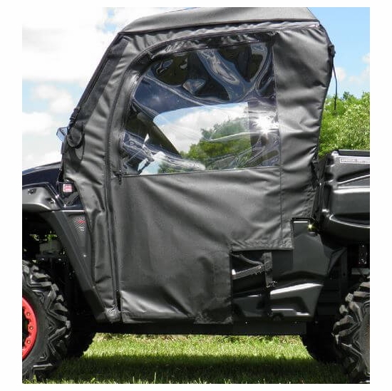 3 Star Black Soft Full Doors - Mahindra mPact XTV - alt image 2