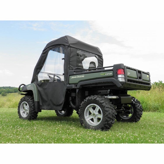 3 Star Black Soft Full Doors, Rear Window and Top - 2010-14 John Deere Gator HPX, XUV 620i, 625i, 825, 855 - alt image 1