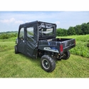 3 Star Black Soft Full Doors, Rear Window and Top - 2015-21 Mid Size Polaris Ranger 570 Crew, Crew 570-4