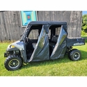 3 Star Black Soft Full Doors, Rear Window and Top - 2015-21 Mid Size Polaris Ranger 570 Crew, Crew 570-4