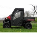 3 Star Black Soft Full Doors, Rear Window and Top - 2015-22 Mid Size Polaris Ranger 500, 570, ETX, EV