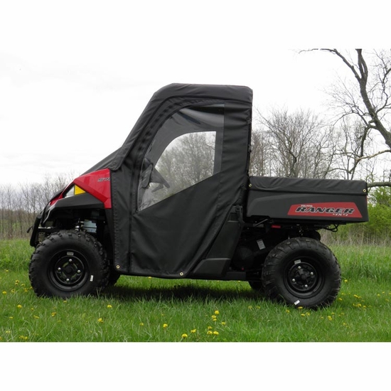 3 Star Black Soft Full Doors, Rear Window and Top - 2015-22 Mid Size Polaris Ranger 500, 570, ETX, EV - alt image 2