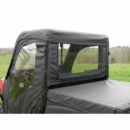 3 Star Black Soft Full Doors, Rear Window and Top - 2015-22 Mid Size Polaris Ranger 500, 570, ETX, EV - alt image 3