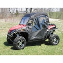 3 Star Black Soft Full Doors, Rear Window and Top - CF Moto ZForce 500, 800, 800EX, 1000