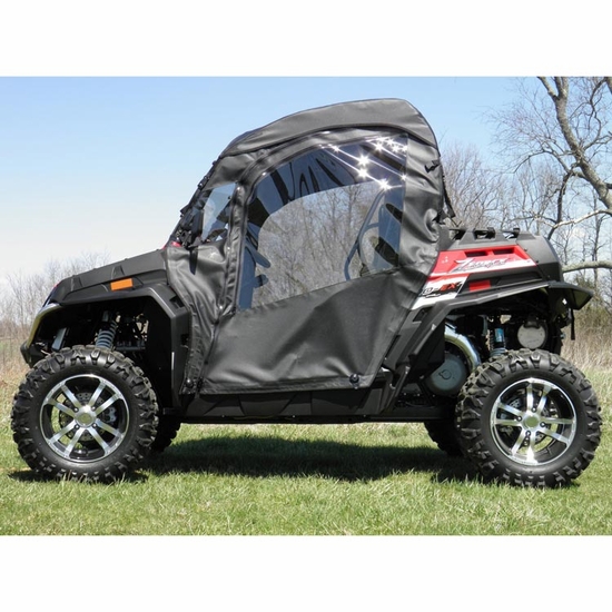 3 Star Black Soft Full Doors, Rear Window and Top - CF Moto ZForce 500, 800, 800EX, 1000 - alt image 2