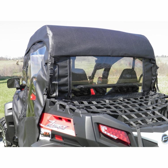 3 Star Black Soft Full Doors, Rear Window and Top - CF Moto ZForce 500, 800, 800EX, 1000 - alt image 3
