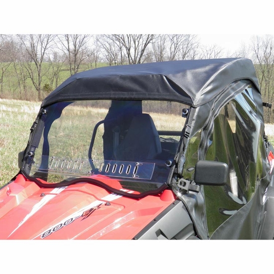 3 Star Black Soft Full Doors, Rear Window and Top - CF Moto ZForce 500, 800, 800EX, 1000 - alt image 4