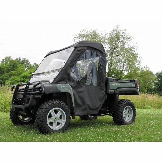 3 Star Black Soft Full Doors, Rear Window and Top - John Deere Gator XUV 550, 560, 590 - alt image 0