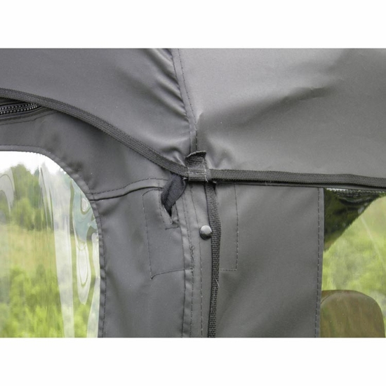 3 Star Black Soft Full Doors, Rear Window and Top - John Deere Gator XUV 550, 560, 590 - alt image 1