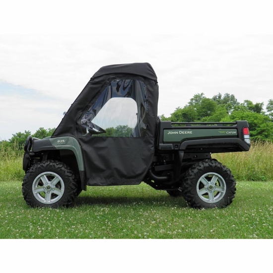 3 Star Black Soft Full Doors, Rear Window and Top - John Deere Gator XUV 550, 560, 590 - alt image 2