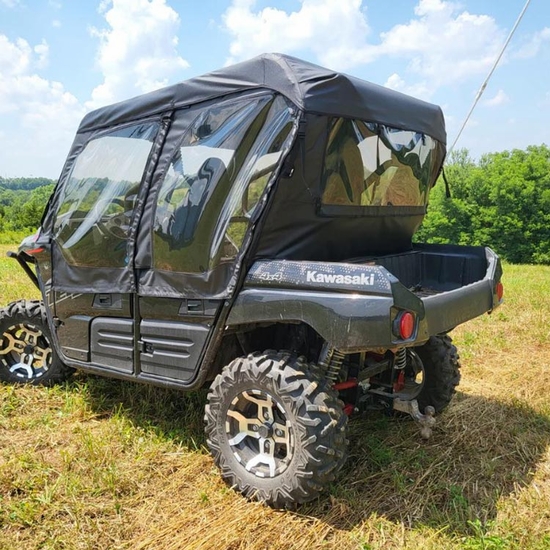 3 Star Black Soft Full Doors, Rear Window and Top - Kawasaki Teryx4 - alt image 0