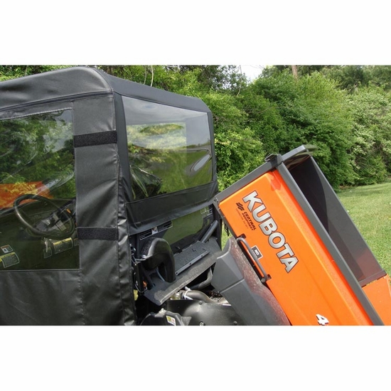3 Star Black Soft Full Doors, Rear Window and Top - Kubota RTV 400, 500, 520 - alt image 0
