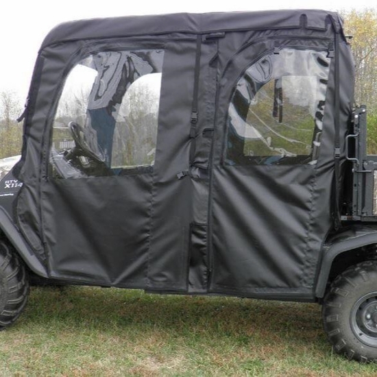 3 Star Black Soft Full Doors, Rear Window and Top - Kubota RTV X1140 - alt image 6