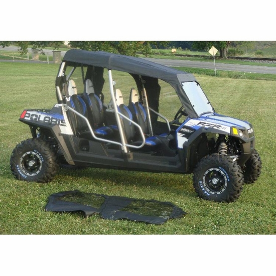 3 Star Black Soft Full Doors, Rear Window and Top - Polaris RZR 4 800, XP 4 900 - alt image 1