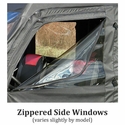 3 Star Black Soft Full Doors w/ Zippers and Rear Window - Intimidator Classic 750, 1000, EV, Truck 1000