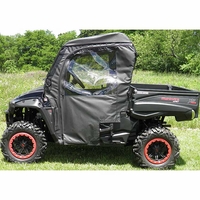 3 Star Black Soft Full Doors w/ Zippers, Rear Window, and Top - Intimidator Classic 750, 1000, EV, Truck 1000
