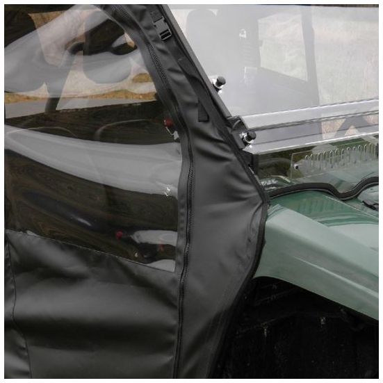 3 Star Black Soft Full Doors - Yamaha Viking 700 - alt image 3