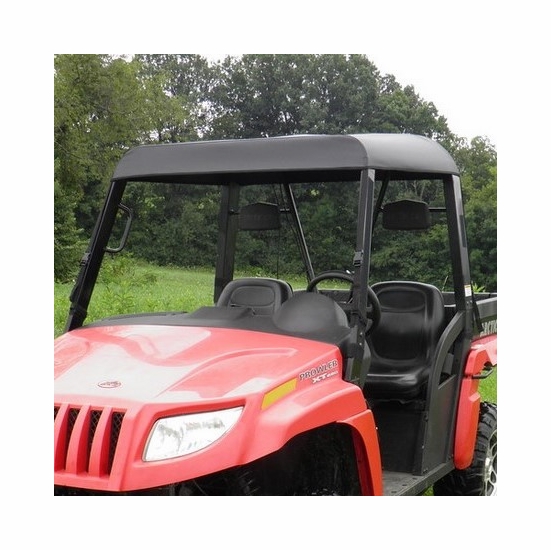 3 Star Black Soft Top - 2006-11 Arctic Cat Prowler w/ Square Bars