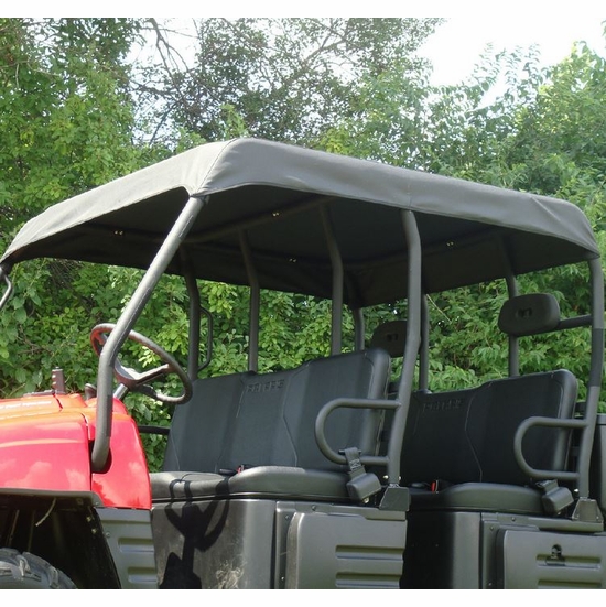 3 Star Black Soft Top - 2008-09 Polaris Ranger Crew