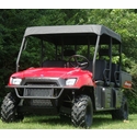 3 Star Black Soft Top - 2008-09 Polaris Ranger Crew