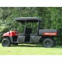 3 Star Black Soft Top - 2008-09 Polaris Ranger Crew
