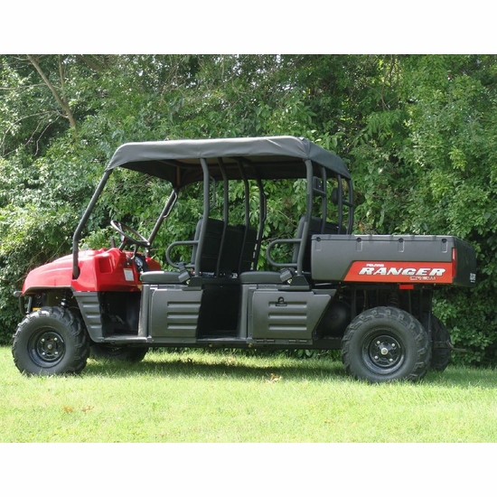 3 Star Black Soft Top - 2008-09 Polaris Ranger Crew - alt image 1