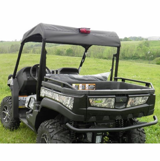 3 Star Black Soft Top - 2010-14 John Deere Gator HPX, XUV 620, 625, 825, 850, 855